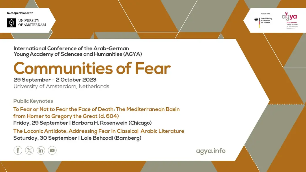 Conference Comunities of Fear