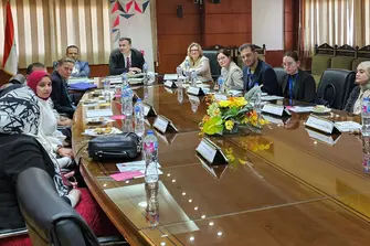 AGYA delegation at ASRT in Cairo