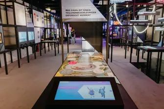 full view of exhibition