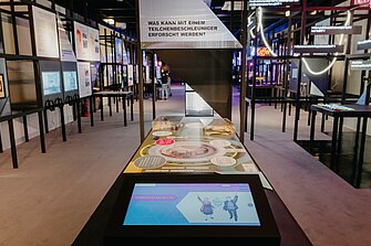 full view of exhibition