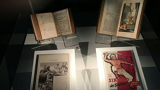 Exhibition objects - books