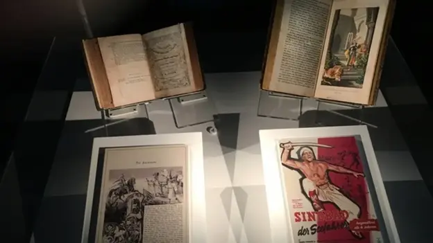 Exhibition objects - books