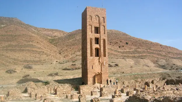 Minaret at Kalaa Bani Hammad (Msila, Algeria)