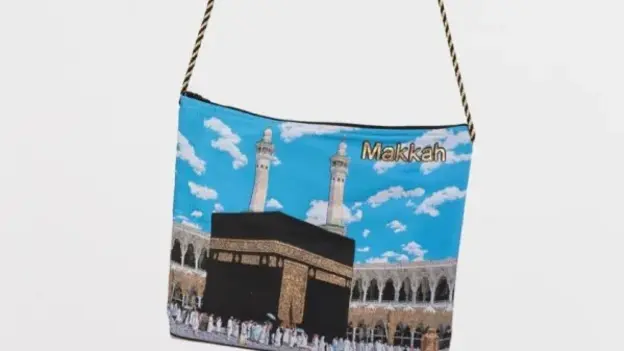 Souvenir handbag from Mecca
