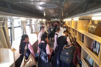 AGYA Mobile Library, Iraq, 2025