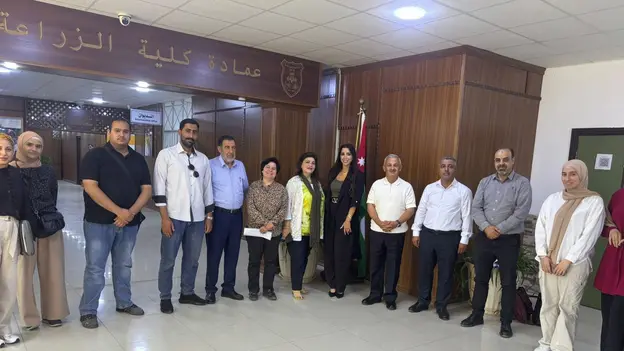 Delievering Towards Sustainable Future Workshop at the Univerity of Jordan, Amman, Jordan