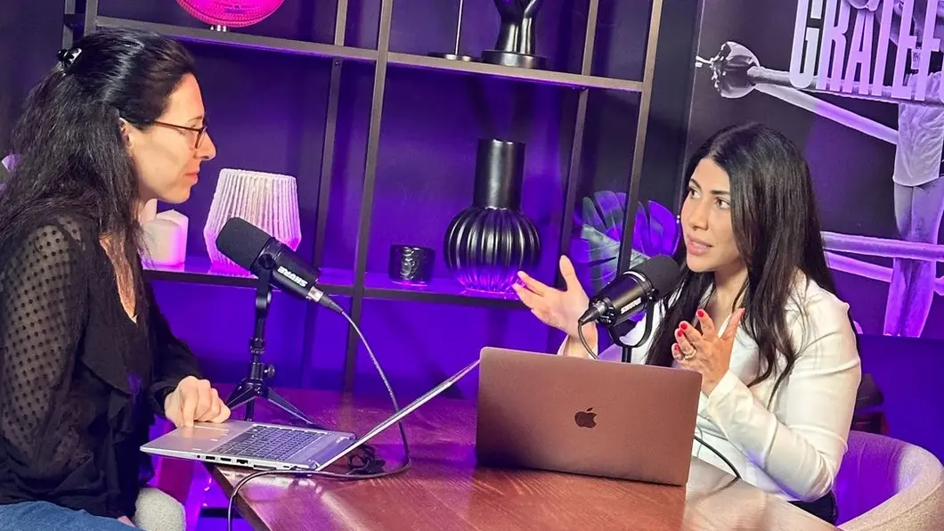 AGYA Alumna Luise Fischer and AGYA Member Hiba N. Rajha in an interview