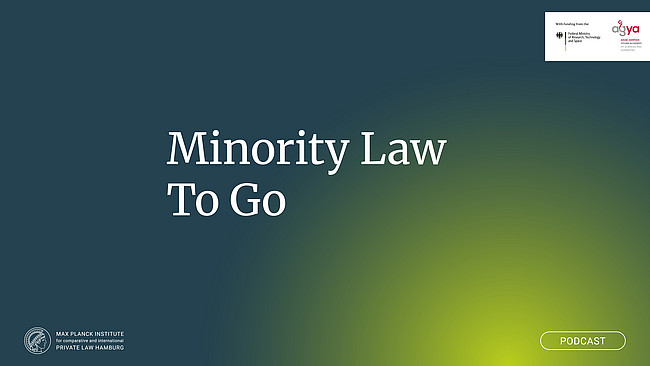 Cover of Minorty Law To Go Podcast