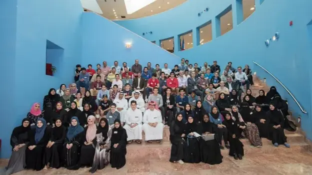Group photo of the camp attendees