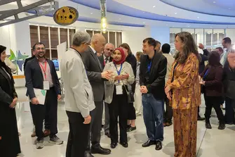 Opening of the art-science installation Ionogram Butterfly by German artist Felix Kiessling