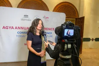 Consul General, Consulate General of the Federal Republic of Germany in Dubai at the AGYA Annual Conference in Sharjah, 2025