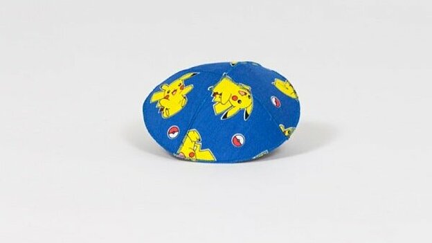 Kippa with Pokémon pattern for Jewish children