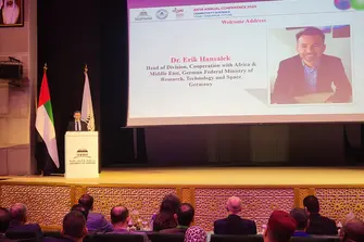 Welcome Addresse, Dr. Erik Hansalek, Head of Division, Cooperation with Africa & Middle East, German Federal Ministry of Research Technology and Space, Germany