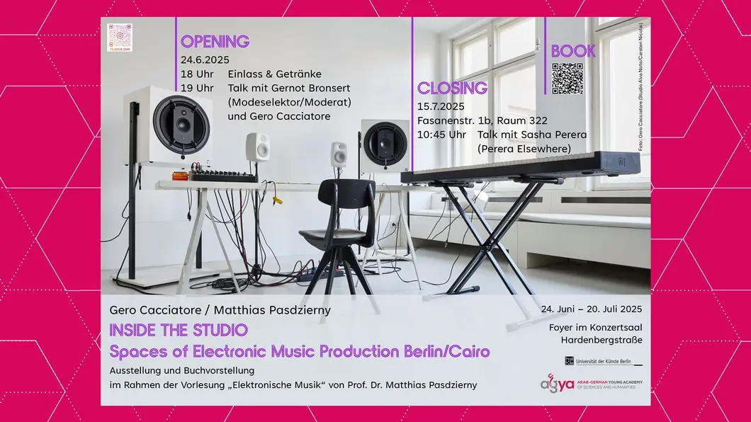 Visual for Exhibition 'Inside the Studio'