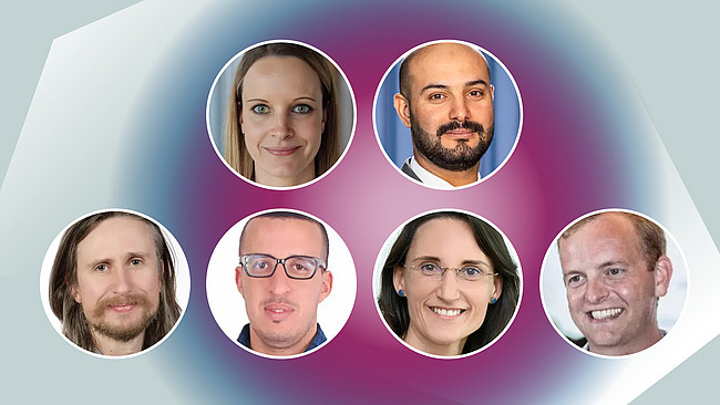 Foto of the six member of the AGYA 2025 Steering Committee