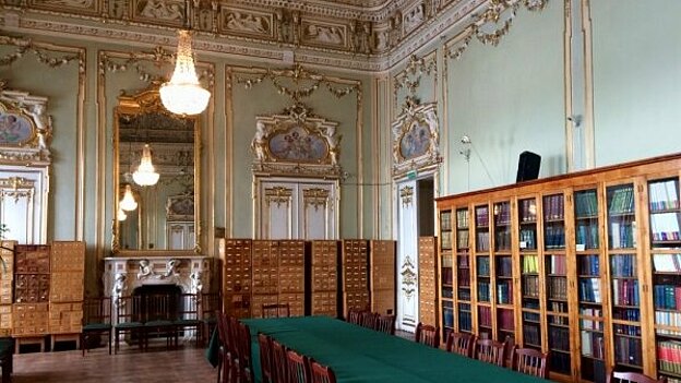 Reading room - St. Petersburg Institute of Oriental Manuscripts, Russian Academy of Sciences