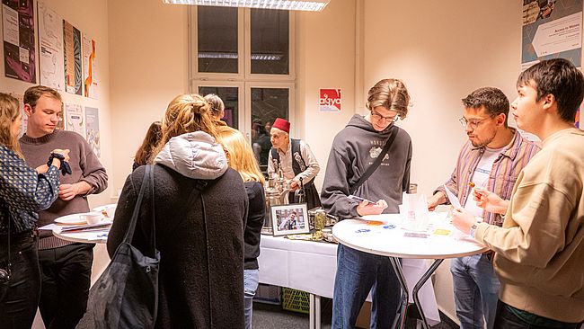 Guests at the Science Cafe