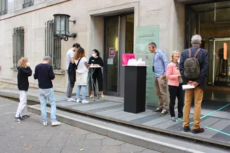 AGYA audio station ‘Beats of City Life’ at the Salon Sophie Charlotte event of the Berlin-Brandenburg Academy of Sciences and Humanities (BBAW) in Berlin, Germany, 2021