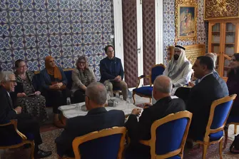 Meeting with the president of Beit al-Hikma, Fact-Finding Mission to Tunis, 2025